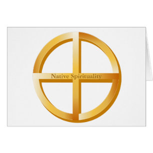 Native Spirituality 5" x 7" Greeting Card