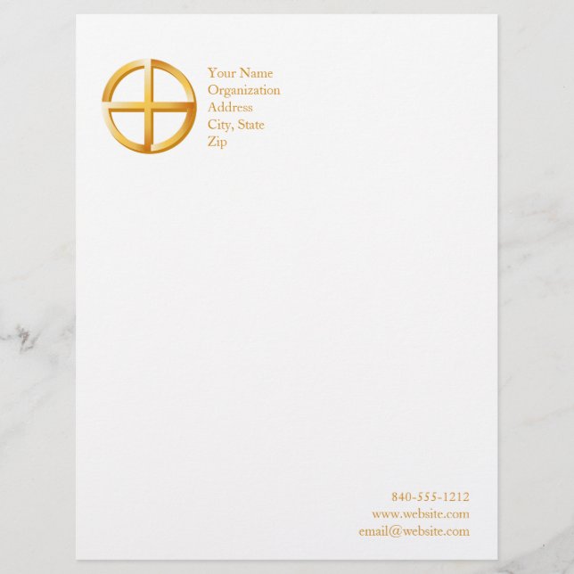 Native Spirituality 8.5" x 11" Letterhead (Front)