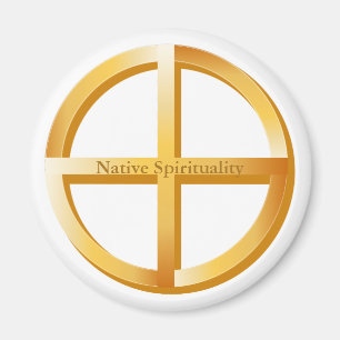 Native Spirituality Symbol Magnet