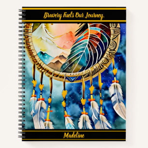 Native Storyteller Notebook: Tribal Art Notebook