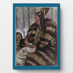 "Native StoryTeller" Plaque