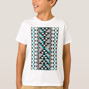 Native Sun and Rain in Turquoise T-Shirt