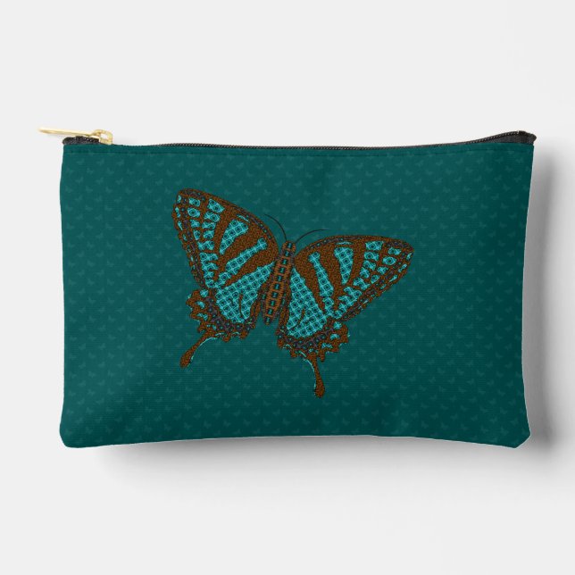 Native Swallowtail Accessory Pouch (Front)