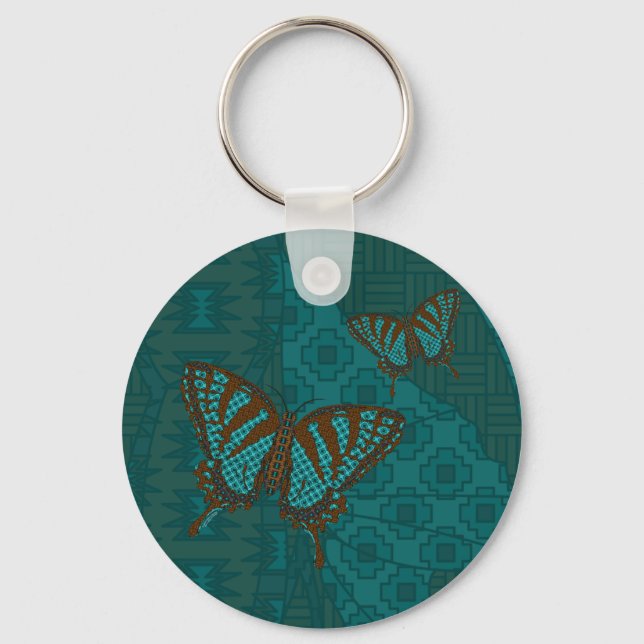Native Swallowtail Keychain (Front)