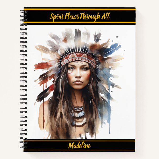 Native Symbols Composition Book (Front)