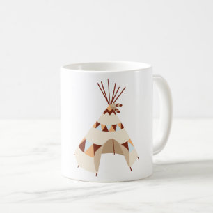 Native Teepee Coffee Mug