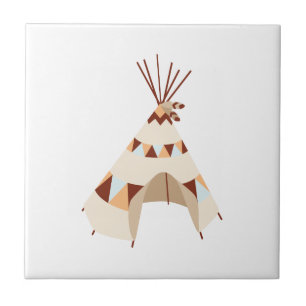 Native Teepee Tile