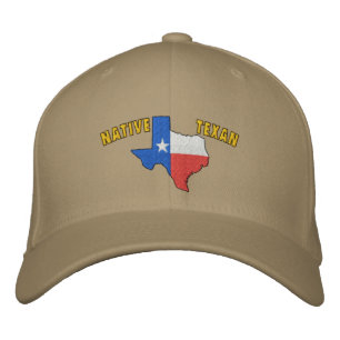 Native Texan Embroidered Hat