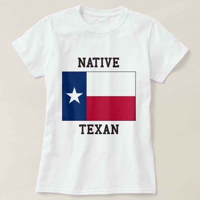 Native Texan T-Shirt (Design Front)