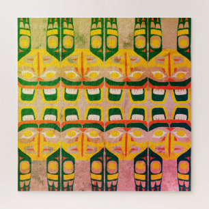 Native Thunderbird - Decorative Jigsaw Puzzle