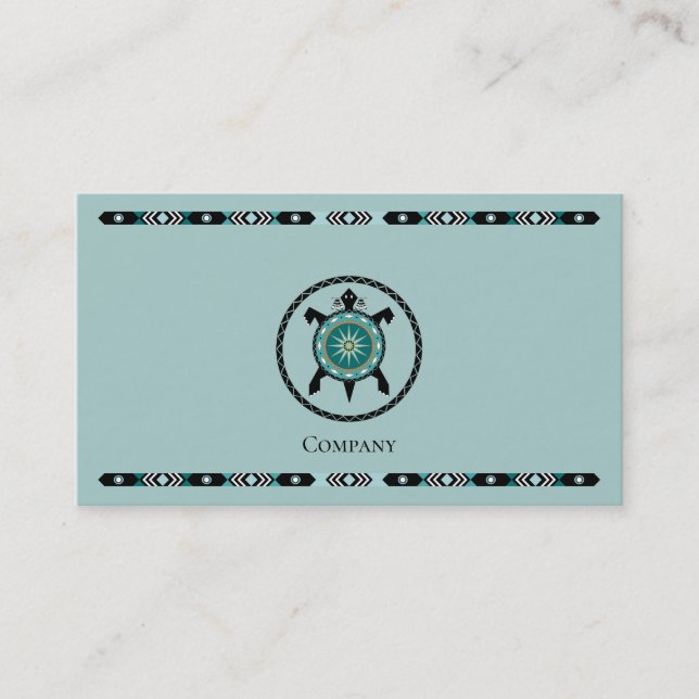 Native Turtle Business Card (Front)