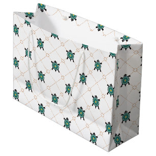 Native Turtle Large Gift Bag