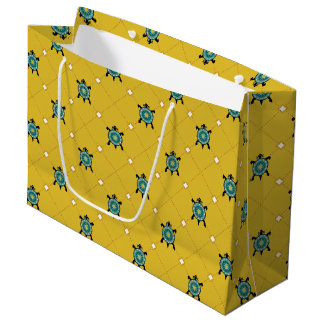 Native Turtle Large Gift Bag