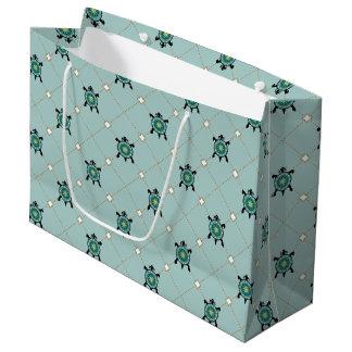 Native Turtle Large Gift Bag