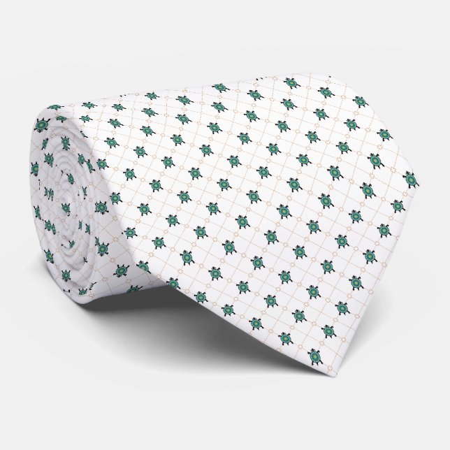 Native Turtle Tie (Rolled)