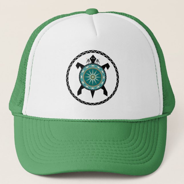 Native Turtle Trucker Hat (Front)