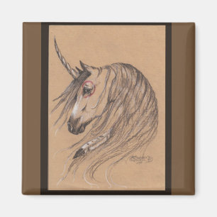 Native Unicorn Magnet