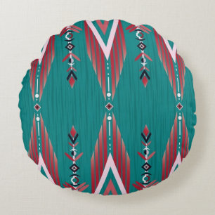 Native Warmth Round Pillow