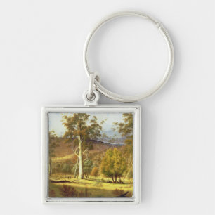 Natives in the Eucalypt Forest on Mills Plains, Pa Key Ring