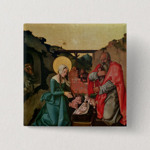Nativity, 1510 15 cm square badge