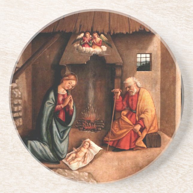 Nativity - Agabiti Coaster (Front)