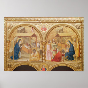 Nativity and the Adoration of the Magi Poster
