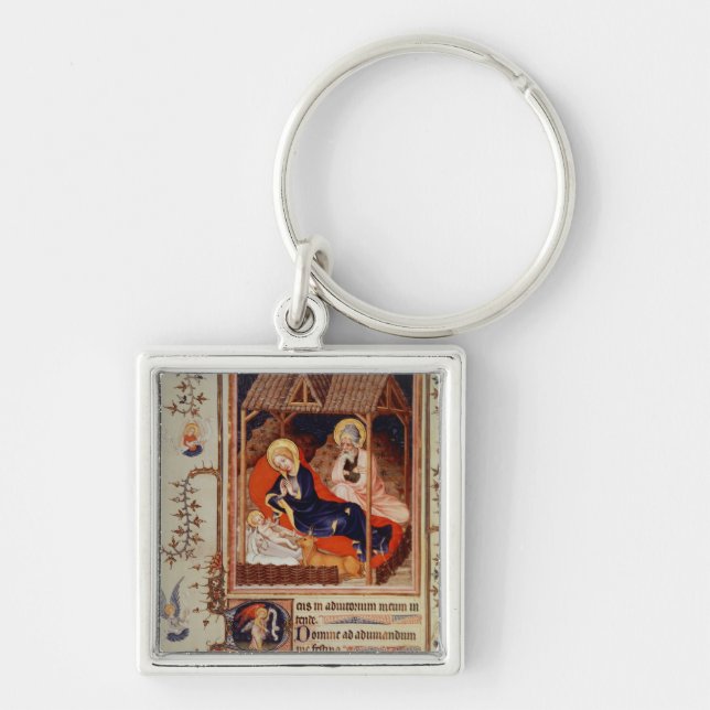 Nativity and Visitation of the shepherds Key Ring (Front)