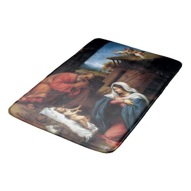 Nativity Bath Mat (Angled)