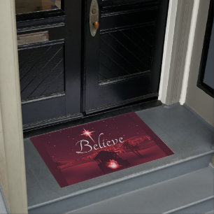 Nativity Believe Doormat