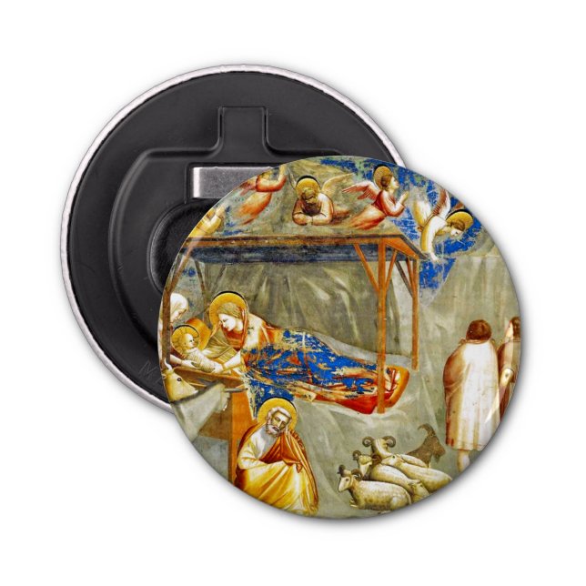 Nativity Birth of Jesus  Bottle Opener (Front)