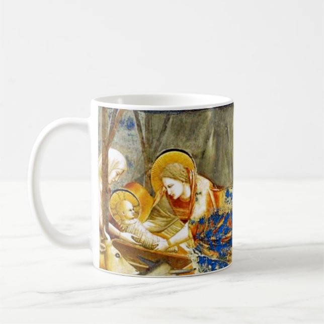 Nativity Birth of Jesus  Coffee Mug (Left)