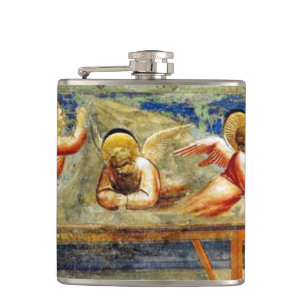 Nativity Birth of Jesus  Hip Flask