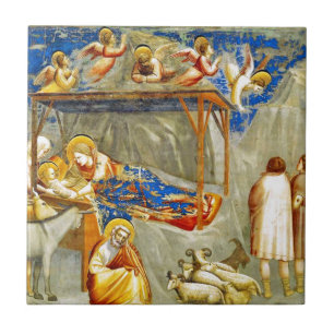 Nativity Birth of Jesus Tile