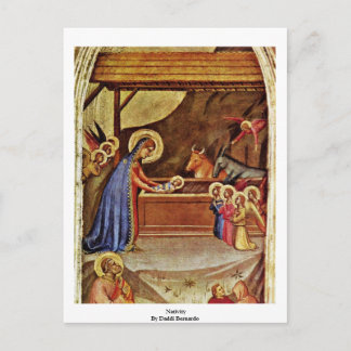 Nativity By Daddi Bernardo Postcard