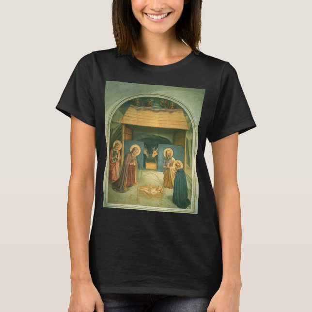 Nativity by Fra Angelico T-Shirt (Front)