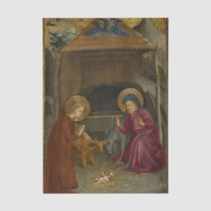 Nativity by Fra Angelico Tissue Paper