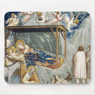 Nativity (by Giotto) Mouse Mat