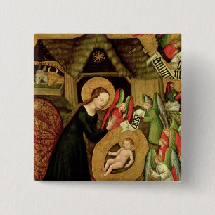 Nativity, c.1425 15 cm square badge