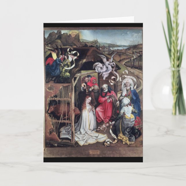 Nativity, c.1425 holiday card (Front)