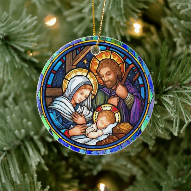 Nativity    ceramic tree decoration (Tree)