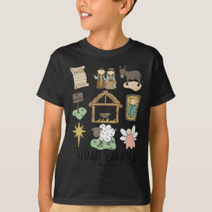 Nativity Christian Christmas Xmas Shirt True Story