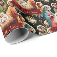 Nativity Christmas Baby Jesus, A Child Is Born