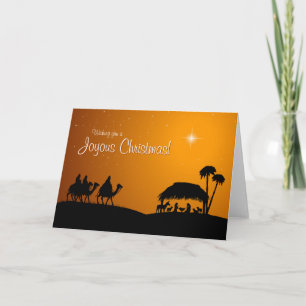 Nativity Christmas card