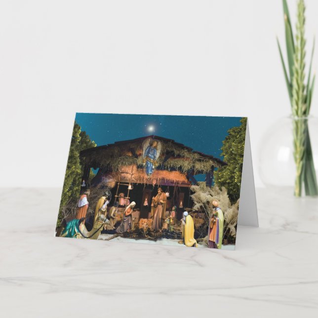 Nativity Christmas Card (Front)
