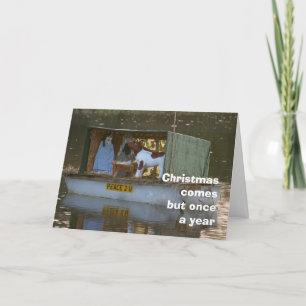 Nativity Christmas card