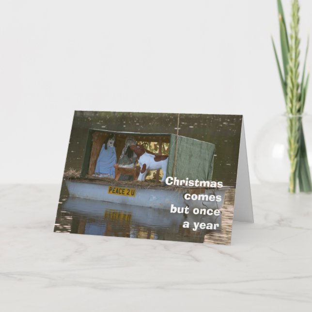 Nativity Christmas card (Front)