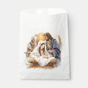 Nativity Christmas Favour Bags