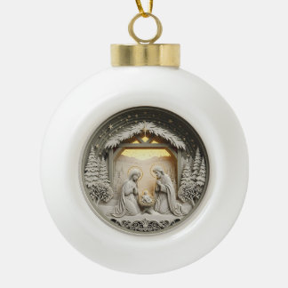 Nativity Christmas Ornament – Holy Family 1