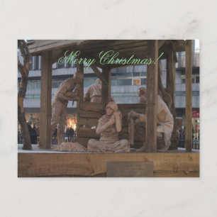 Nativity Christmas Postcard