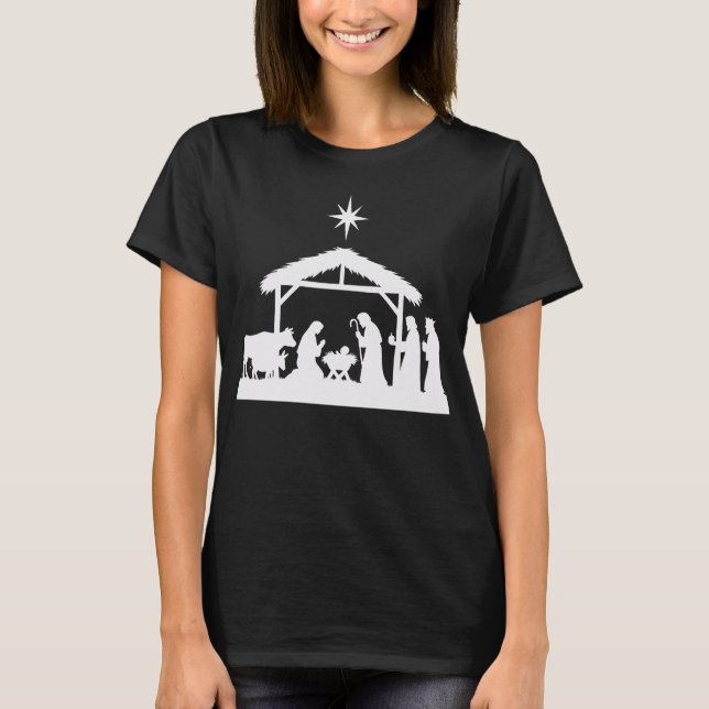 Nativity Christmas t-shirt (Front)